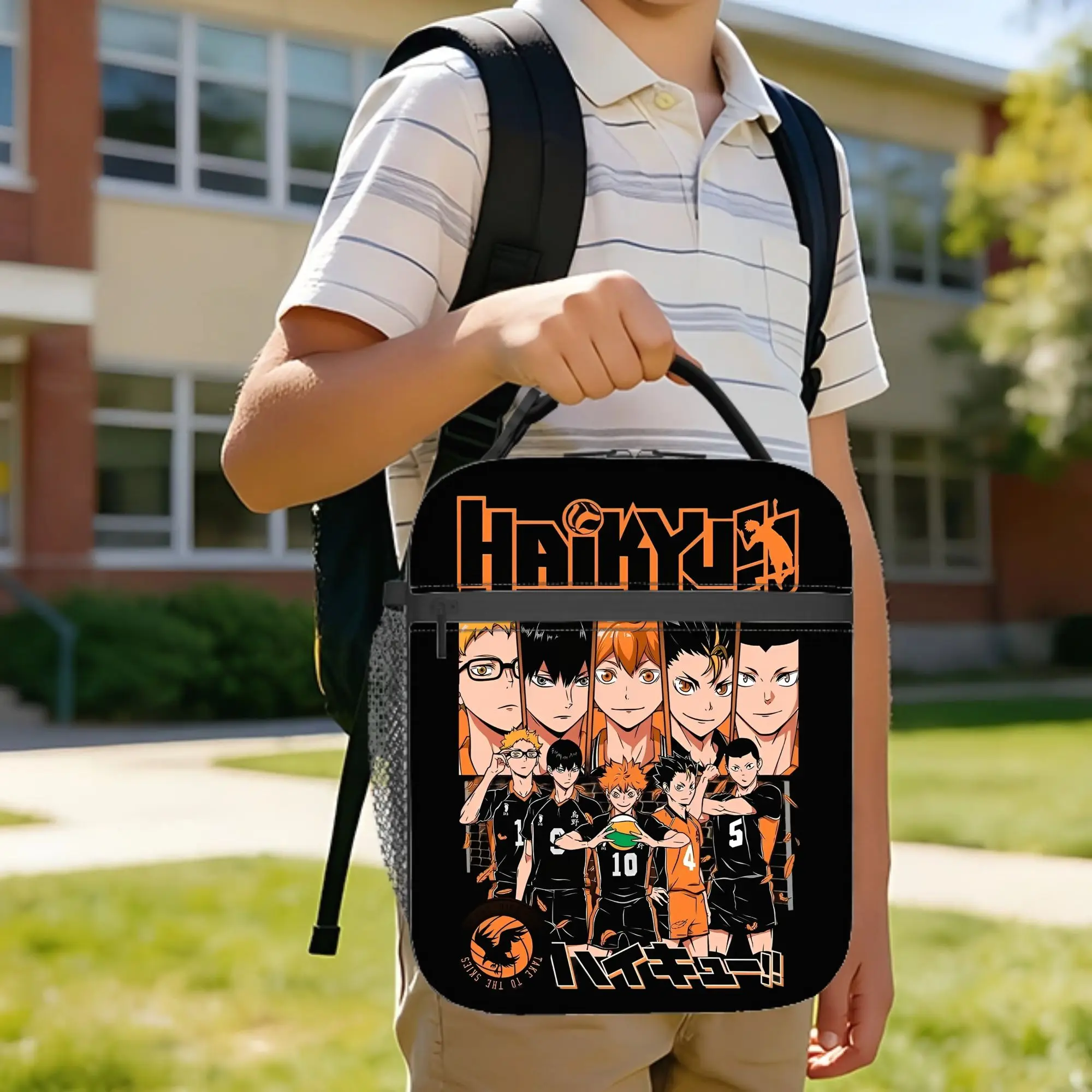 

Термосумка для обедов Haikyuu (Манга), герметичная, для пляжа и путешествий, для мужчин и женщин
