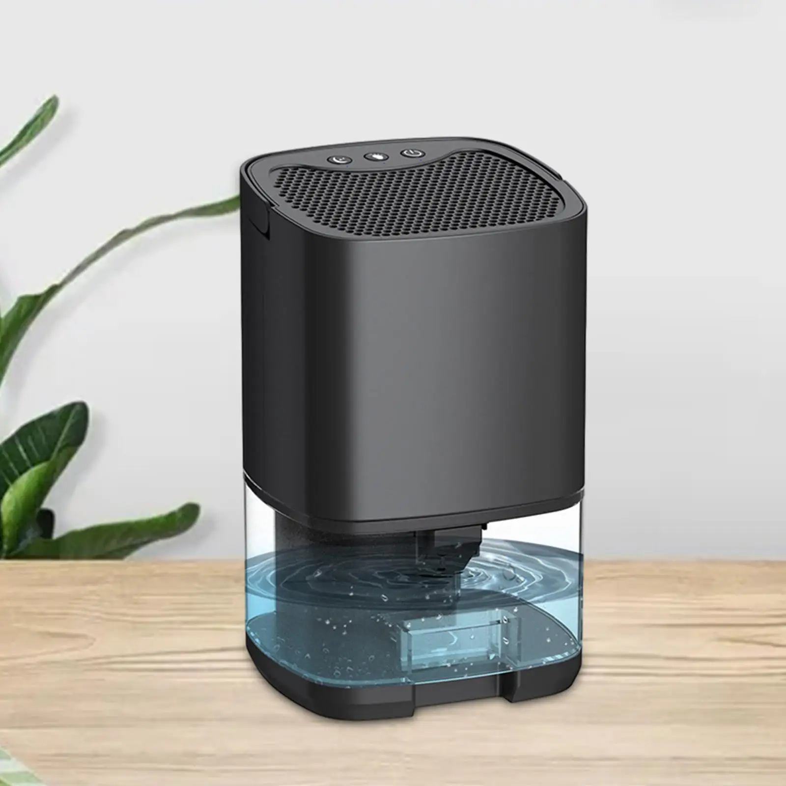 Deumidificatore elettrico silenzioso con luce notturna portatile spegnimento automatico assorbitori di umidità per camera armadio armadio seminterrato lavanderia