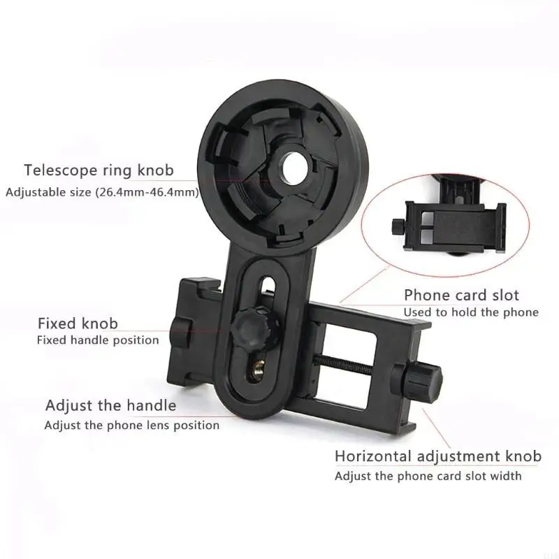 4XFD Universal Adapter Adapter Adapter Mount Mount Binocular Monocular Clip