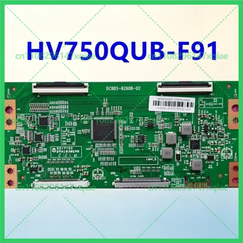For New Upgraded T-Con Board DCBDS-B260B-02 4K Compatible TV Panel HV750QUB-F91 Display Repair Replacement Part