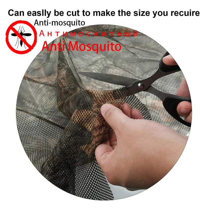 Camo Netting 300d See Through Mesh Camouflage Net For Hunting Duck Tent Shade Awning Sunshade Camping Shooting Bulk Party Goods