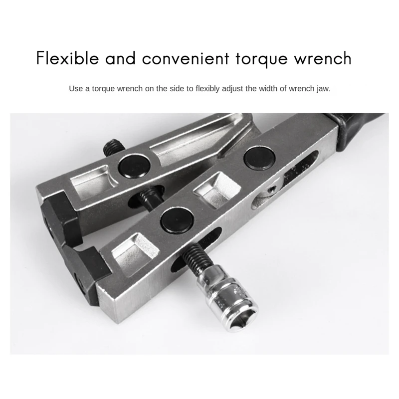 Heavy Duty CV Boot Band Clamp/Clips Pliers 3/8Inch Drive Socket Tool Ball Cage Dust Cover Removal Tool