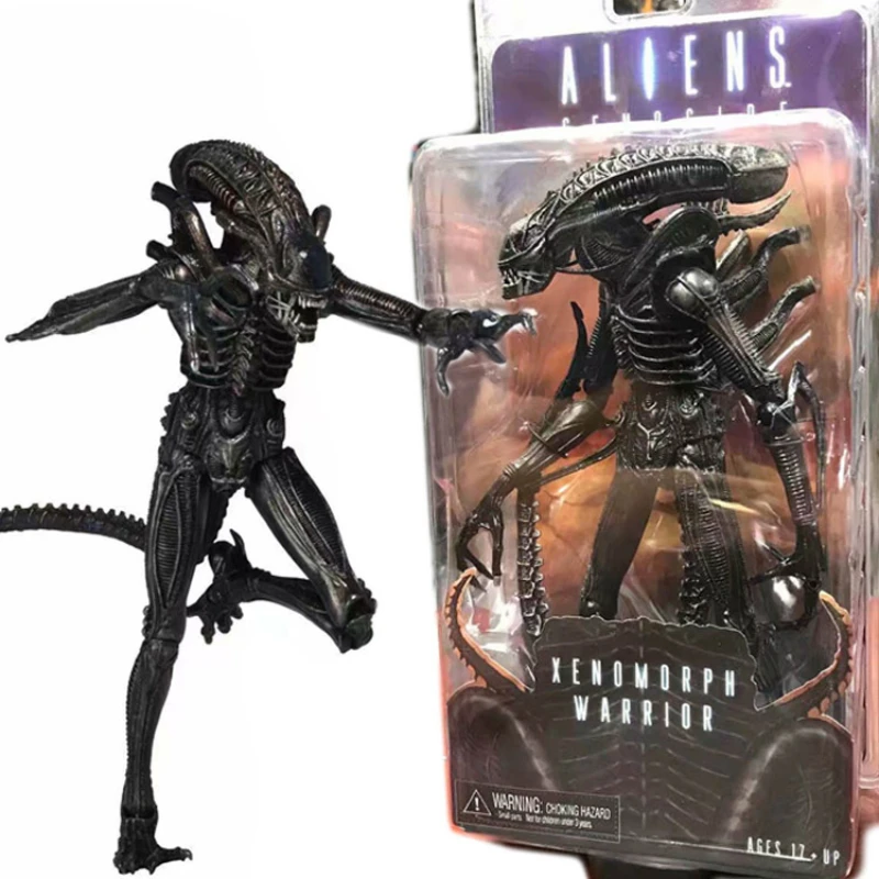 NECA  Aliens Xenomorph Warrior Dog Alien Ellen Ripley Weyland Yutani Bishop Colonel Cameron Action Figure Collectible Gift Toys