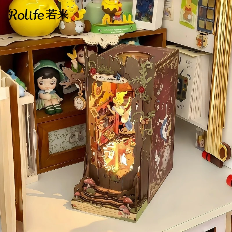 rolife-fall-into-wonderland-book-nook-diy-mini-maison-en-bois-a-assembler-decoration-de-bureau-3d-cadeau-artisanal-pour-les-fetes