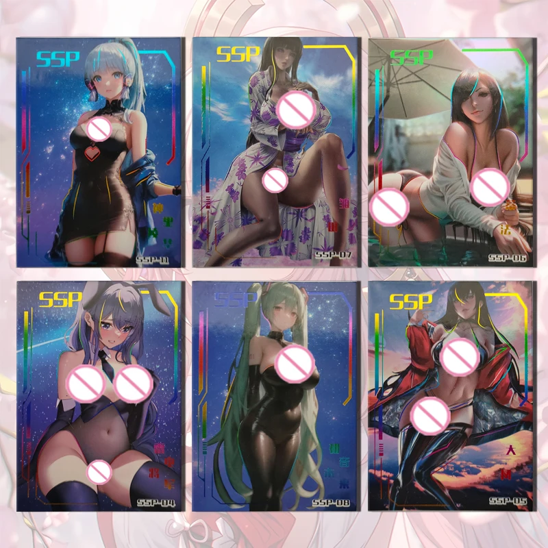 

Goddess Story Pretty girl fantasy SSP card Hatsune Miku Kamisato Ayaka Raiden Shogun IJN Taiho boy Toy collection Birthday gift