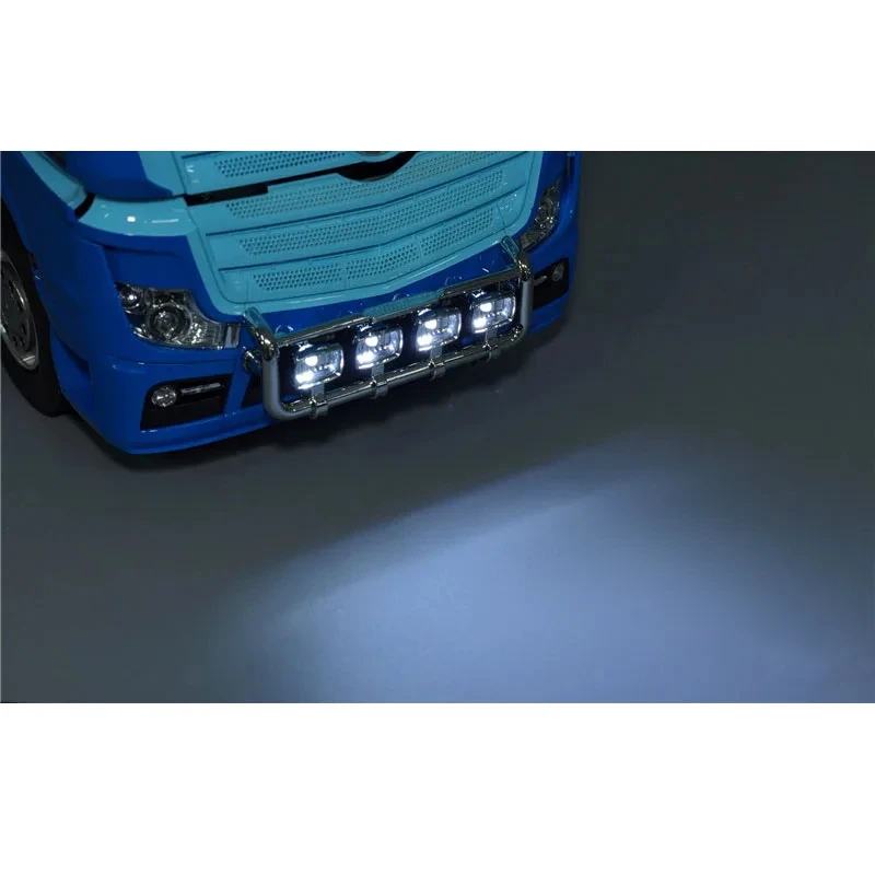 Rc 1:14. pcb licht leiste modell led scheinwerfer für tamiya lkw actros 3363 56348 1/14 modell spielzeug auto zubehör