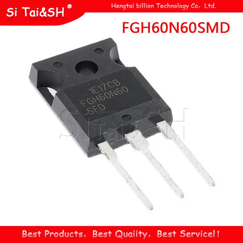 Si Tai&SH (5 個)100% 新しい FGH60N60SMD FGH60N60UFD FGH60N60SFD FGH60N60 60N60 データシステム