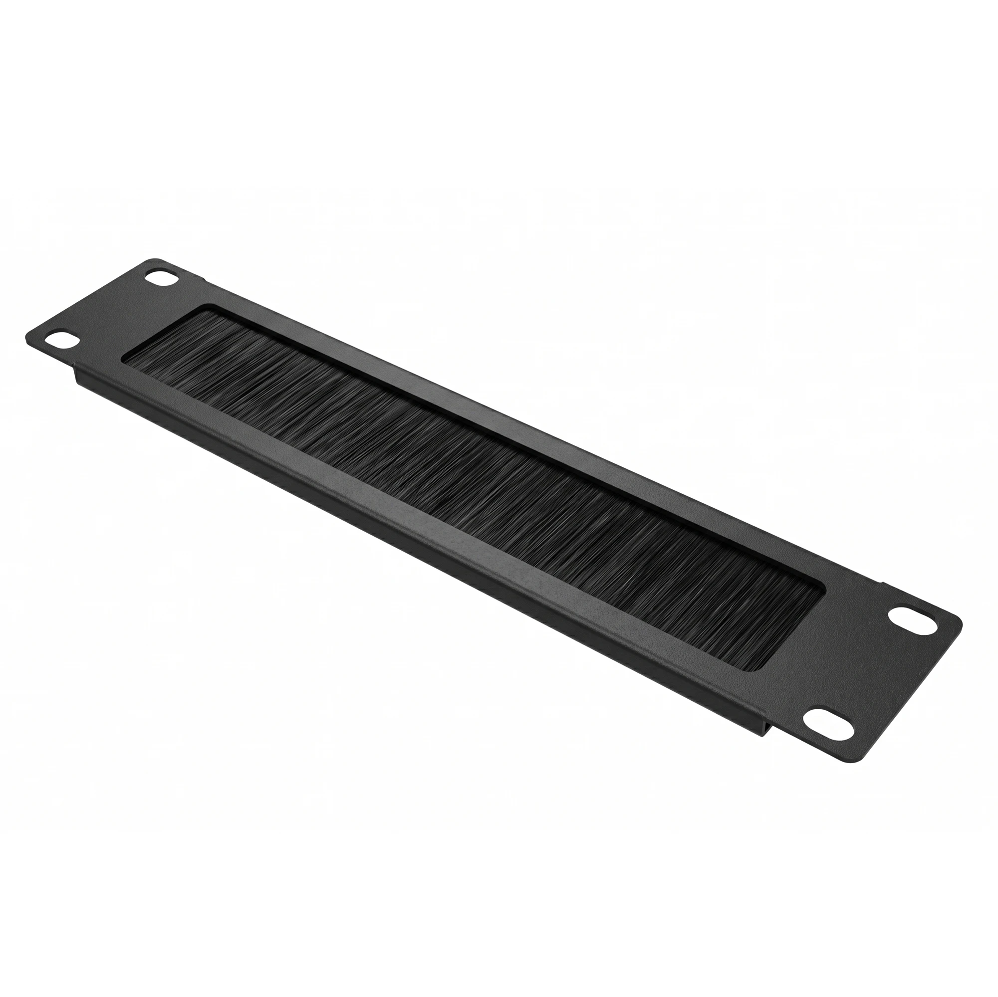 1/2/4/5/10PCS  1U 10 Inch Brush Panel Metal Rack Blank Panel  Cable Management for 10