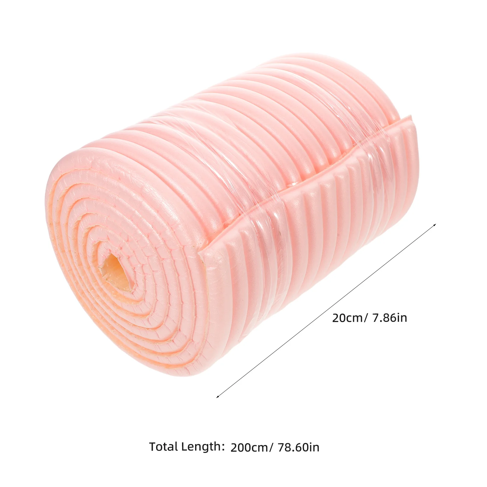 1 لفة المضادة للتصادم إسفنجة لينة قطاع سميكة ركن حماة ذاتية اللصق جدار الأثاث سلامة حافة واقي مصد السيارة #2