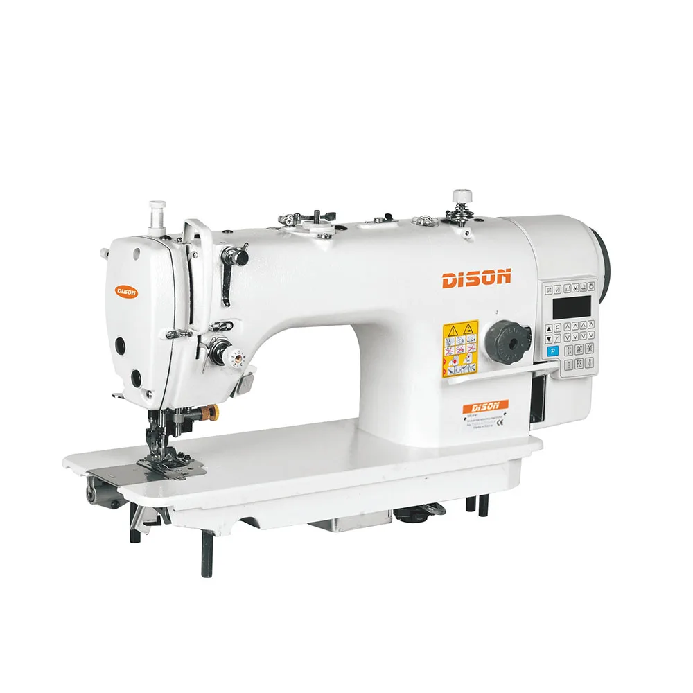 

DS-6680D High Speed Single Needle Direct-drive Lockstitch Sewing Machine With Built-in Panel And Side Cutter And Needle Feed