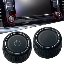 ​Auto Car Interior Radio CD Control Rotary Knob GPS Screen Switch Button For Golf 6 For Skoda 6C0919603 Car Accessories