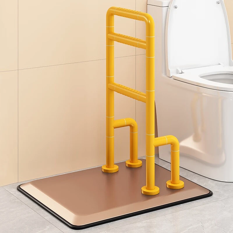 لا يوجد مسند للذراعين بجانب السرير لكبار السن، أريكة مرحاض معززة غير قابلة للانزلاق