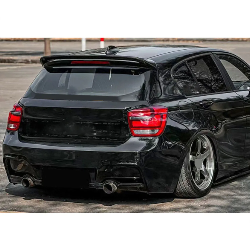 

Задний спойлер из ABS-пластика для BMW 1 серии F20 M Sport 2012-2014, диффузор заднего бампера со светодиодами, автомобильные аксессуары