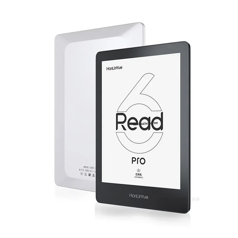 Hanlinyue Read6 Pro E-book 64G Reader 6inch E-ink Portable Tablet WiFi Android System Supports Multi Language with Read Light