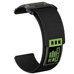 22mm Easy Fit Nylon Sport Strap For For Xiaomi Watch S4 Sport /2 Pro / S3 S2 46MM / Mi S1 Active Bracelet Watchband