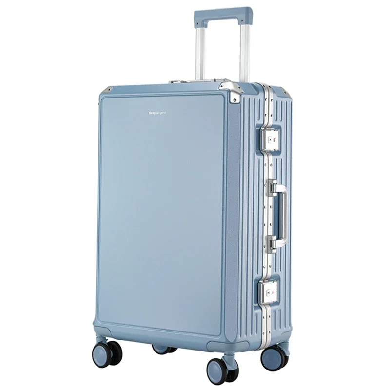 Fashion Rolling bagagli donna bagaglio PC valigia Trolley da viaggio uomo ruote Spinner Mute bagaglio a rotelle TSA Lock Carry On