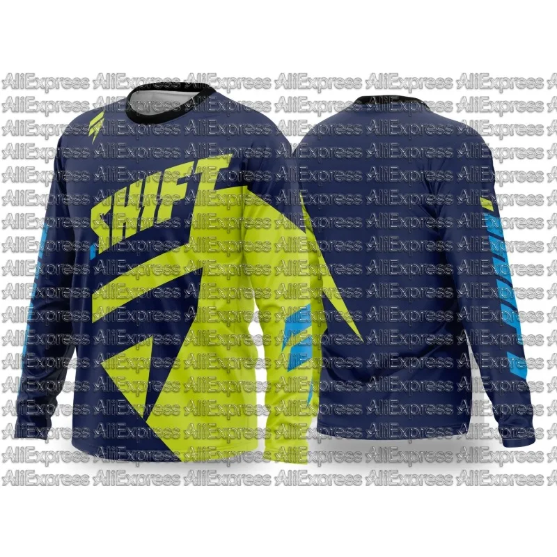 2026 Sommer Offroad-Motorrad-Rennsport MXGP Herren-Radtrikot Langarm Atmungsaktiv Schnelltrocknend Große Größen Sport-T-Shirt
