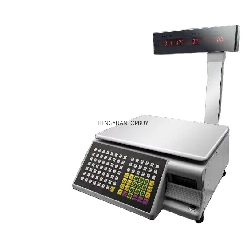 Top-Selling ACS-BD Barcode Label Printer Scale | Spanish Language Retail Weighing Scale