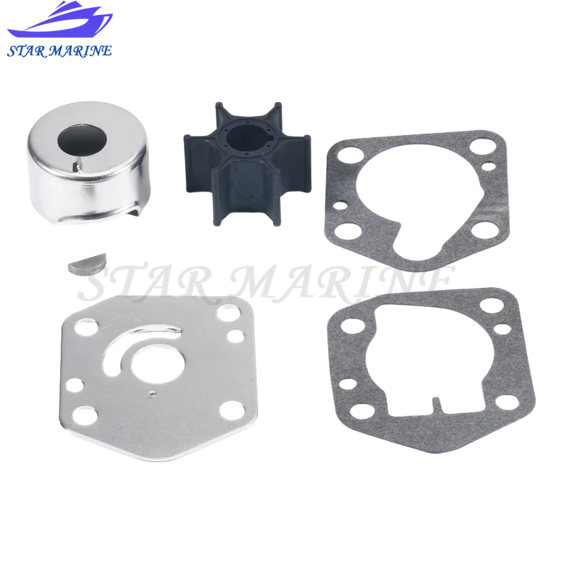 

17400-99J20 Ремкомплект крыльчатки водяного насоса для подвесного мотора Suzuki, 4-тактный, 8 л.с., 9,9 л.с. DF9,9A BF8A 17400-99J00 17400-99J02