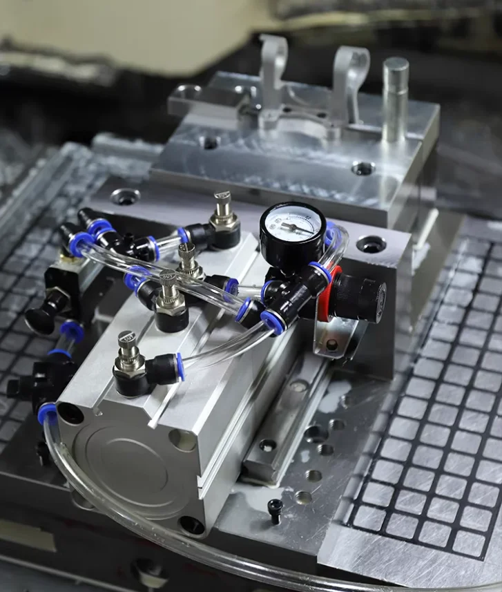 Stroke 0-100mm Pneumatic Tiger Pliers, Precision CNC Machining Center, Drilling Machine Milling Machine Fast Automatic Fixture