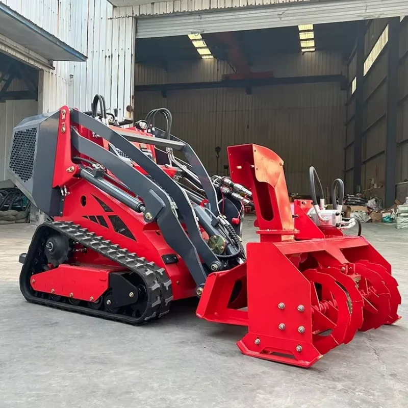 

Direct Sale Snow Thrower Blower Snowplow Snow Sweeper for DRT450 Mini Skid Steer Loader Front End