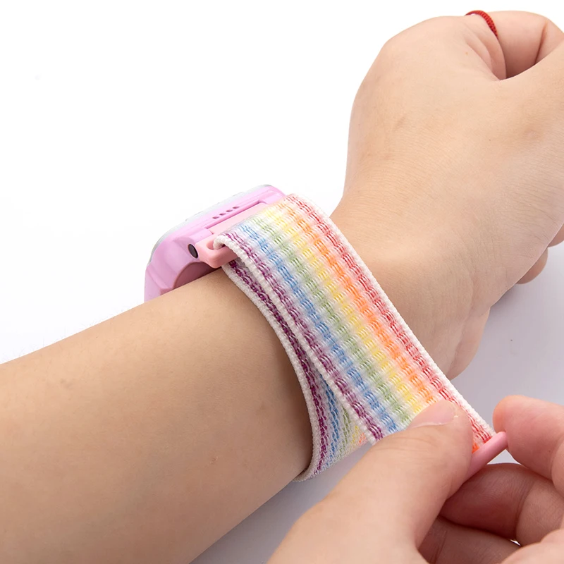 Nylon Loop strap For Imoo Children Kids Smart Watch band D2 Z2 Z3 Z4 Z5 Z6 Z7 Z8 Z9 Wristband with T4 Tool Replacement