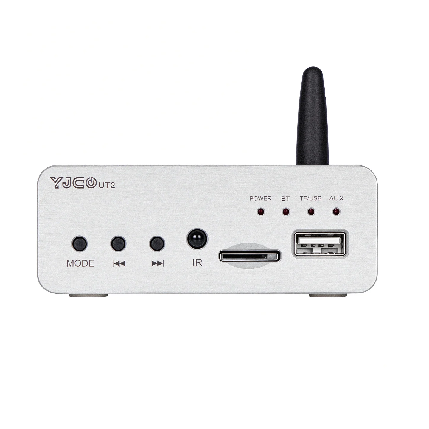 YJCO Hi-Fi Bluetooth 5.4 Receiver ES9023 Decoder JRC5532 OPA All-in-One Player USB TF Card RCA Output DC 5V Music Player UT2
