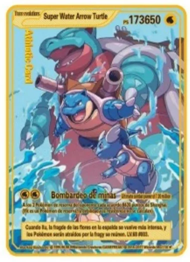 2026 Poke Metallkarte Englisch Anime Charizard Arceus Mewtwo Blastoise Vmax GX V Buchstaben Spiel Sammelkarten Kinderspielzeug Geschenk – Detail 6