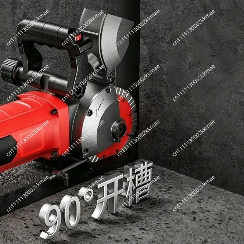 High Power Wall Chaser Automatic Dustless One-Time Forming Electric Groove Cutter For Hydropower Installation