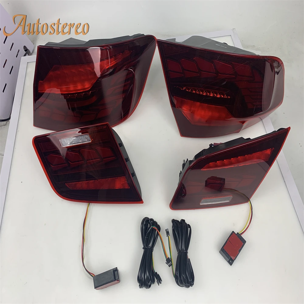 Newest Design Taillight Reverse Lamp For BMW 5 Series F10 F11 F18 2009-2017 Animation Turn Signal Bicofal Lens Assembly