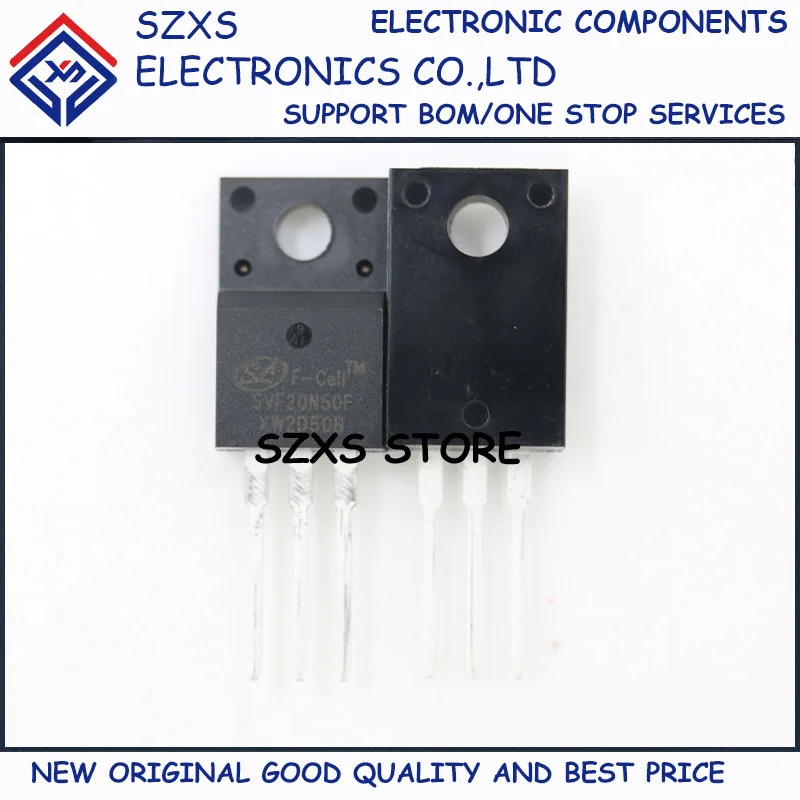

New Original 10Pcs SVF20N50F TO-220F 500V 20A MOSFET Field Effect Transistor In Stock Electronic Components Good Quality
