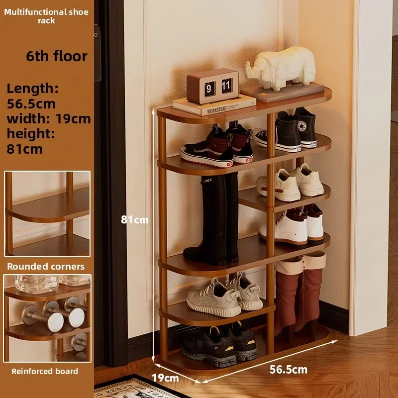 

Simple Shoe Rack Household Door Shoe Cabinet Multi-layer Small Narrow Home Shelf Storage Entrance Bedroom Living Room Dormitory