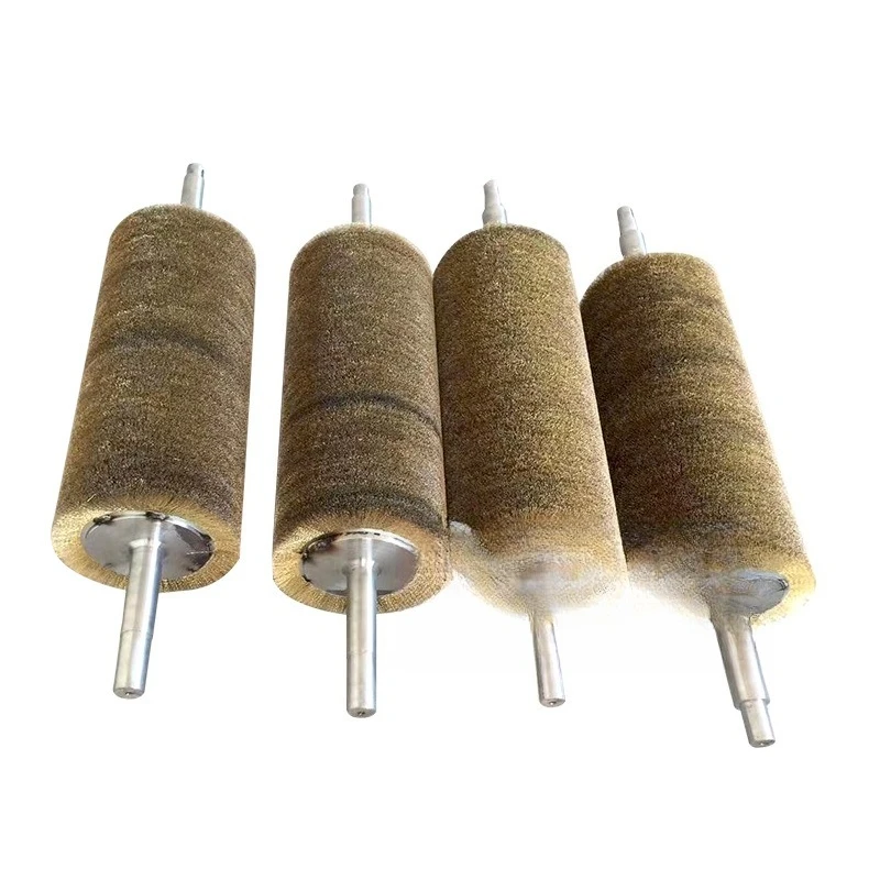 

Woodworking machinery brush roller, glass washing machine polishing brush roller, stainless steel wire roller