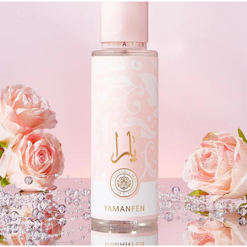 꽃 향수 세트 4p 75ml 도금 한 향수 스프레이 빅토리아 세트 선물 상자 신선한 지속 꽃잎 반짝이 Quicksand Parfum