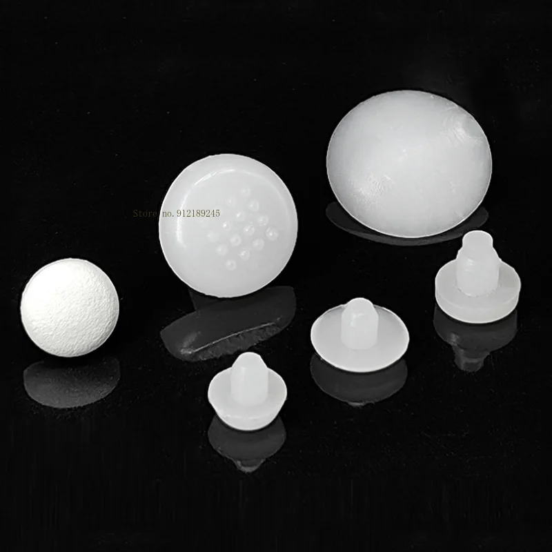 4.6mm~12mm Rubber Embedded Hole Plug Furniture Chair Sofa Feet Bottom hole Cover Anti slip Foot Mat Anti collision image 3