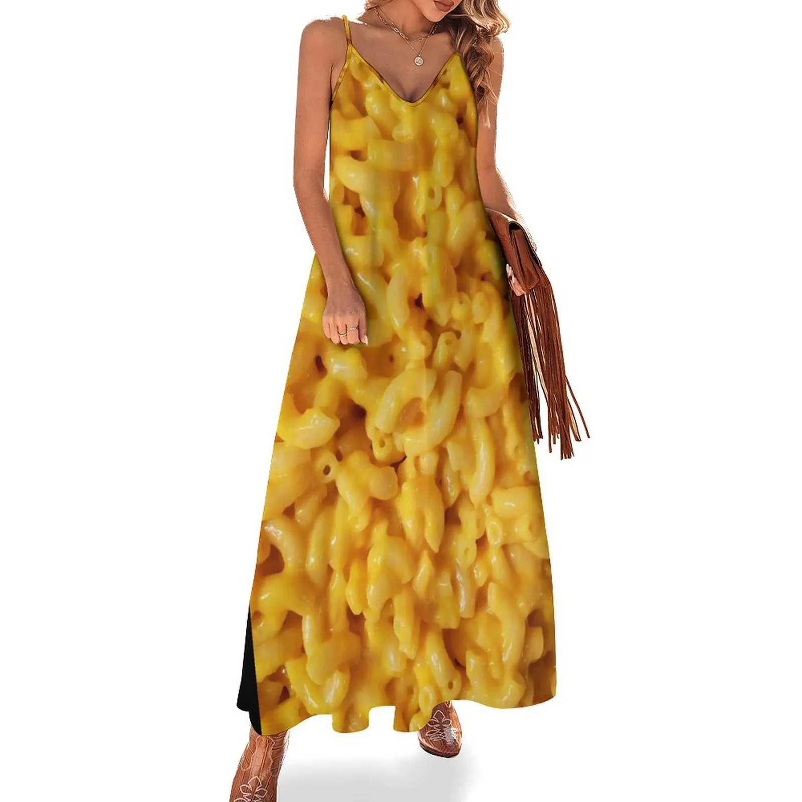 

Mac n' Cheesey Sleeveless Dress birthday dress for women cocktail dresses long sleeve dresses