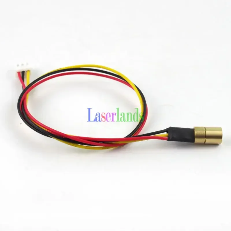 2 buah modul Diode titik Laser IR inframerah 5VDC 980nm 30mW TTL 8X13mm yang dapat diperbesar