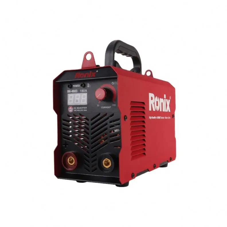 for Ronix Rh-4603 30-180A Portable Inverter Welding Machine Arc Mma Stick Technology Dc Inverter 7.6 Kva Compact Welding Machine