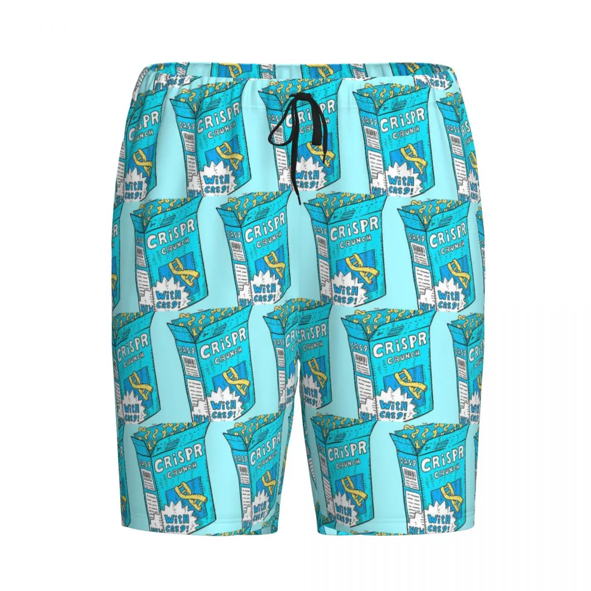 

Мужские пижамные штаны/шорты для сна с принтом «Научные генетические модификации CRISPR-Cas9»