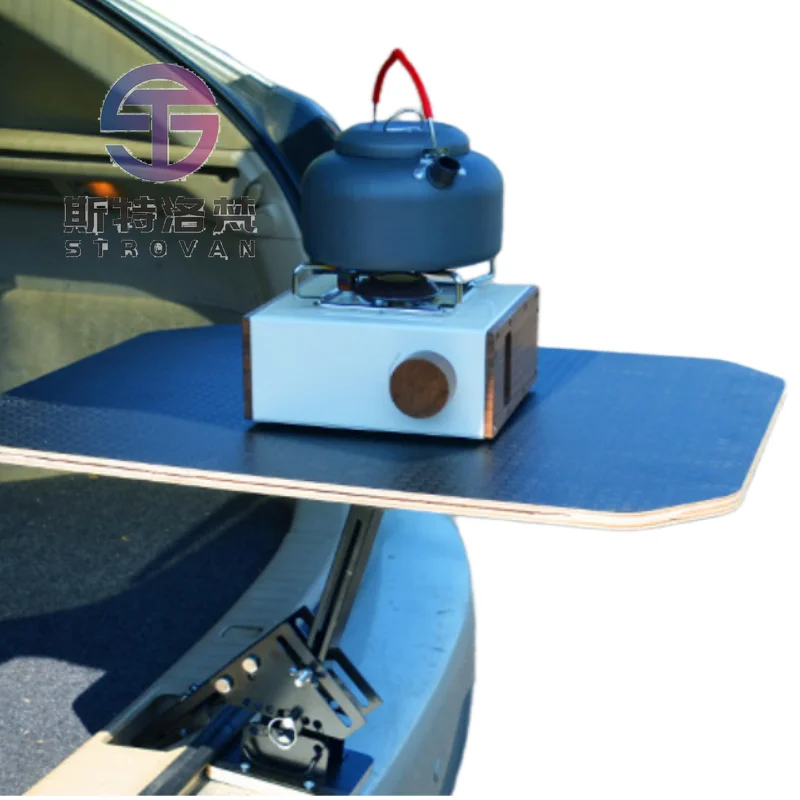 

STLF 2025Durable Multifunctional Tailgate Folding Table Space-Saving Luxury Accessory Tacoma Nissan JL Ford Popular Car Interior