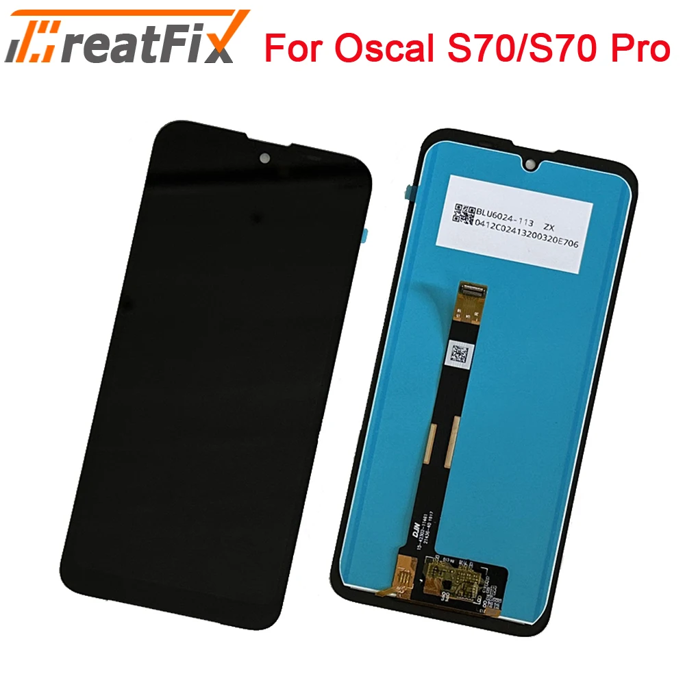 

6.1" For Blackview Oscal S70 LCD Display Touch Screen Replacement 100% Tested Well OSCAL S70Pro LCD For Blackview S70 LCD Screen