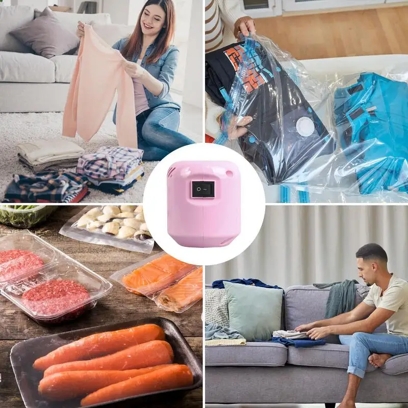 

Electric Pump For Vacuum Storage Bags Travel Air Pump Vacuum Sealer Bag Pump For Compression Quilts Clothing