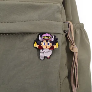Dr Çökme Mücadele Karikatür Rozeti-kızlar için, Anime Broş Pin, Pin Emaye, aksesuarlar ve Cosplay, Sevimli, Hediye çantası, Küçük Android Kız 8 en çok satan, o sırt çantası-no. 1