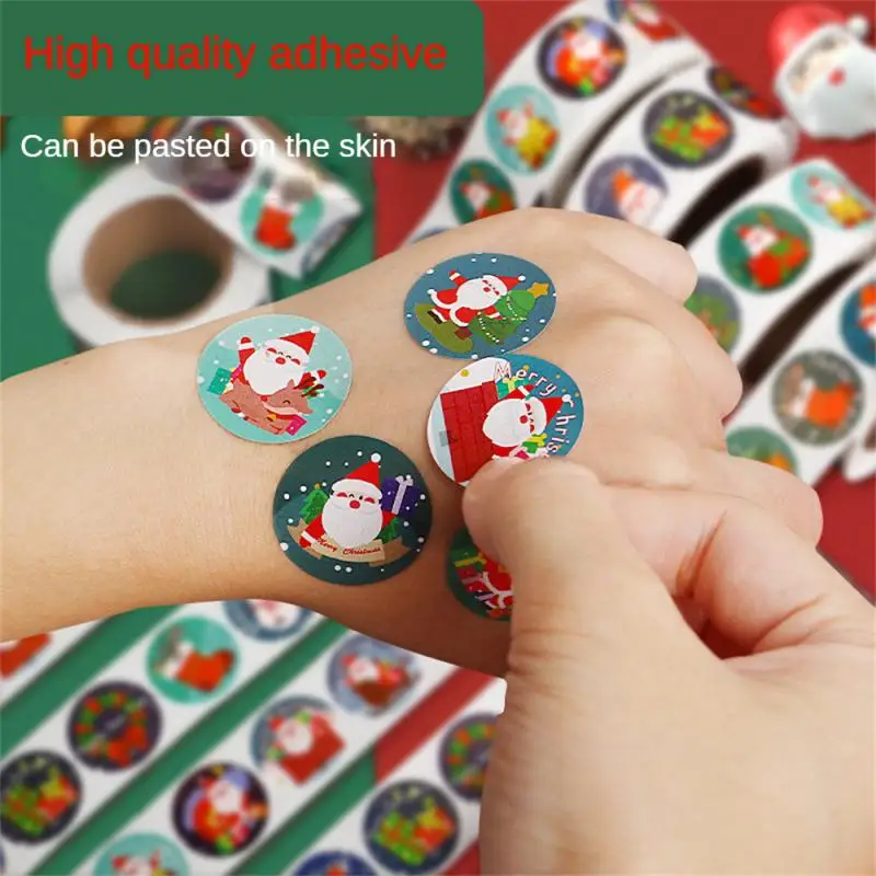 Sticky Notes Cute Festive Holiday Stickers Message Stickers Easy To Tear Off Rich And Colorful Handmade Christmas Stickers Notes