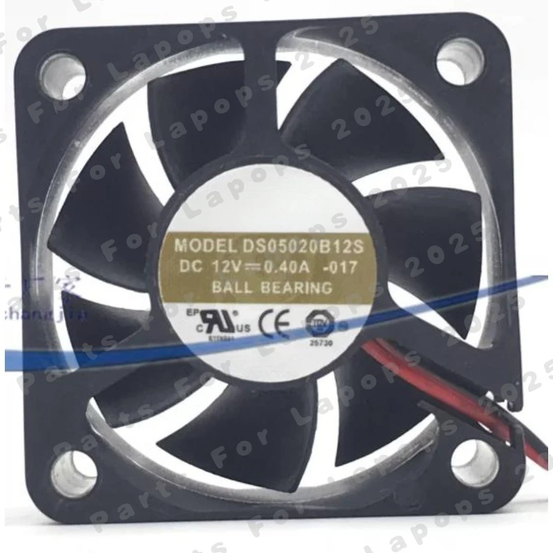 

J For AVC DS05020B12S 12V 0.40A 5CM New Cooling Fan 1PCS 50×50×20mm