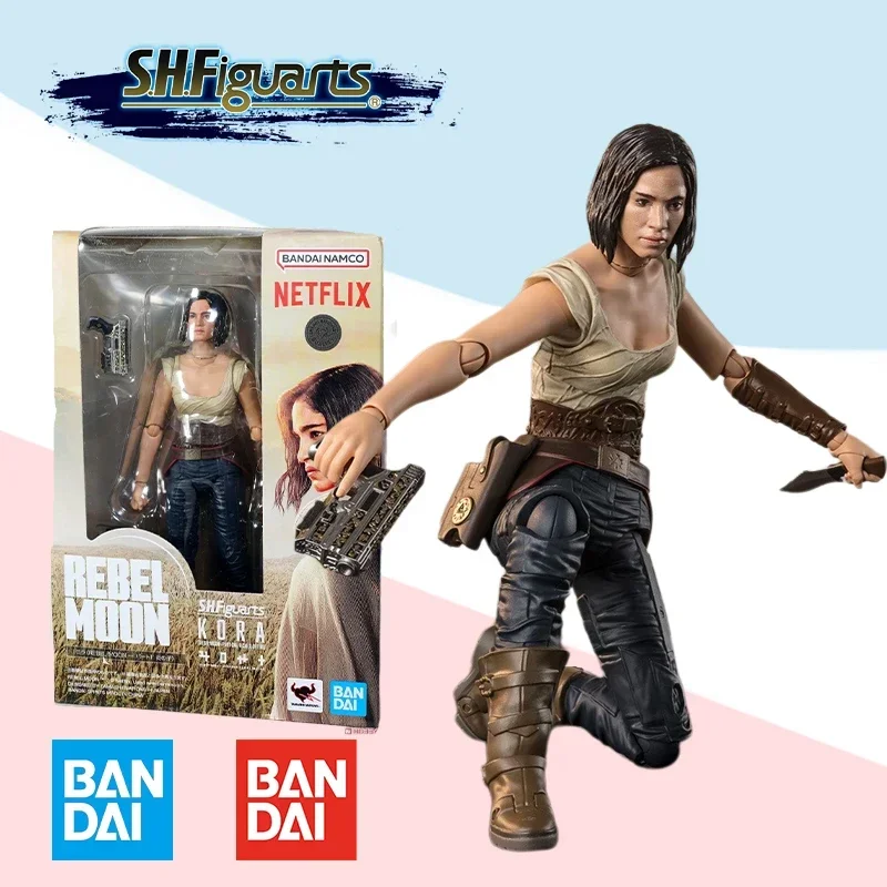 Bandai SHFiguarts SHF Kora Rebel Moon Parte Uno Bambino di Fuoco Azione Completa Anime Kit Modello in PVC Giocattolo Finito Regalo per I Bambini