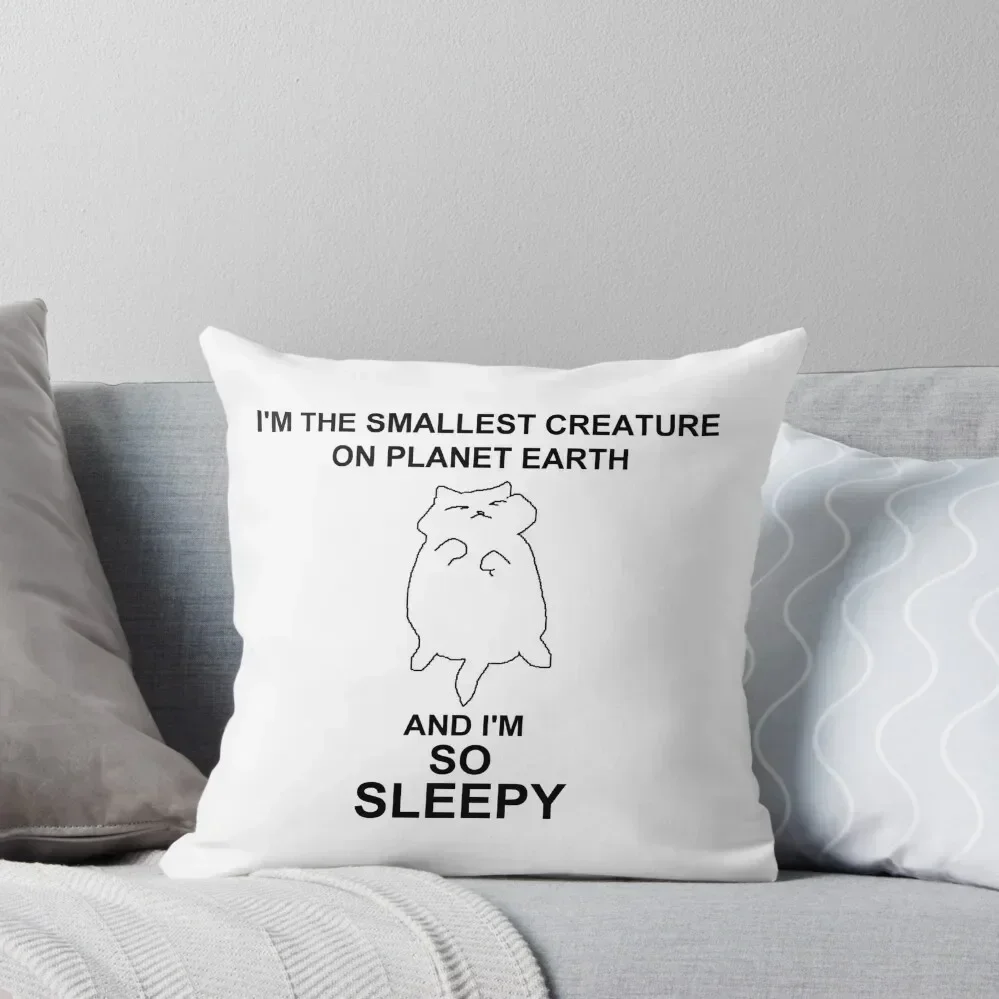 

so sleepy Throw Pillow Luxury Cushion Cover Custom Cushion Photo Sofas Covers Cushions For Sofa pillow