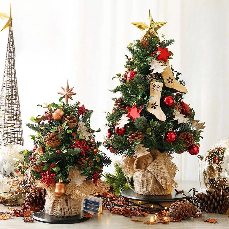 

Nordic style Christmas tree new Christmas tree table ornament saint