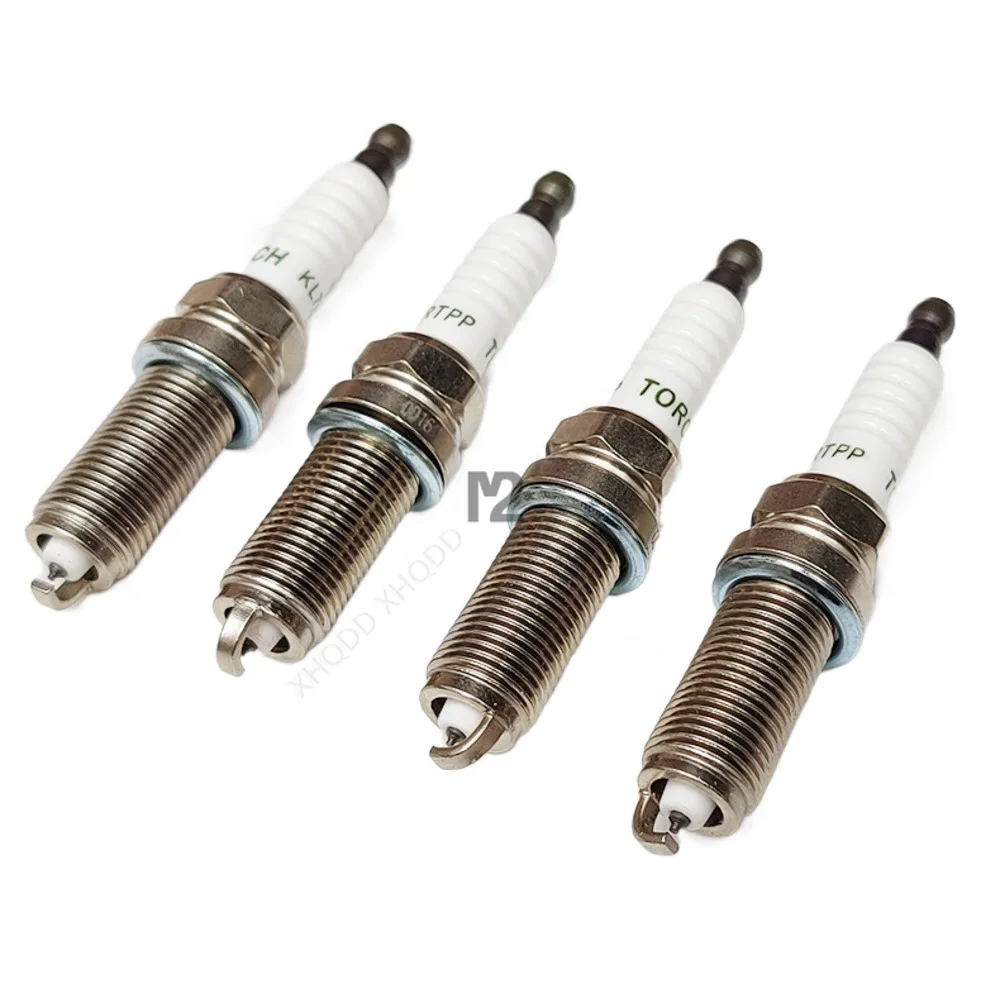 4pcs For JAC Refine S4 A5 J7 1.5T Spark Plug With Turbocharger Ignition Nozzle Dual Iridium 1026080GH500