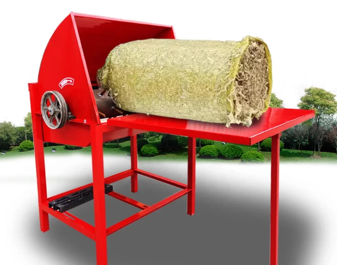 

【Hot】Straw Bale Straw Crushing Machine Cattle and Sheep Breeding Frozen Straw Bundle Crusher